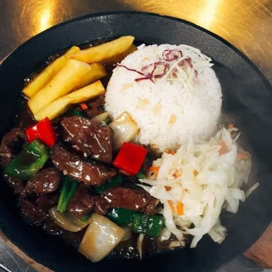 Cơm Bò Xào Ớt Chuông